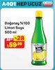 A101 24 Ocak 2026 Kataloğu Doğanay %100 Limon Suyu 500 ml