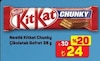 A101 31 Ocak 2026 Kataloğu Nestle Kitkat Chunky Bol Sütlü Çikolatalı Gofret 38 gr