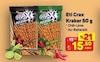 A101 25 Nisan 2026 Kataloğu Eti Crax Patlayan Lezzet 50 gr Acı Baharatlı Çubuk Kraker
