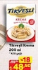 A101 16 Mayıs 2026 Kataloğu Tikveşli %18 Yağlı 200 ml Yemeklik Krema