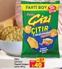 A101 26 Mayıs 2026 Kataloğu Ülker Çizi Çıtır Peynir ve Soğan Aromalı Parti Boy Kraker 160 gr