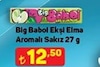 A101 26 Mayıs 2026 Kataloğu Big Babol Ekşi Elma Aromalı Sakız 27 g 