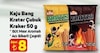 A101 18 Haziran 2026 Kataloğu Kaju Bang Krater Çubuk Kraker 50 g Çeşitleri