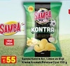 A101 25 Haziran 2026 Kataloğu Samba Kontra Acı Limon ve Ekşi Krema Aromalı Patates Cipsi 135 g
