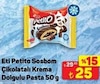 A101 27 Haziran 2026 Kataloğu Eti Petito Sosbom Çikolatalı Pasta 50 gr