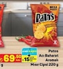 A101 9 Temmuz 2026 Kataloğu Patos Acı Baharatlı Cips 220 gr