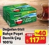 A101 16 Temmuz 2026 Kataloğu Doğadan Gizli Bahçe 100'lü Demlik Poşet Çay