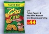 A101 16 Temmuz 2026 Kataloğu Ülker Çizi Çıtır Tulum Peyniri ve Köz Biber Aromalı Süper Boy Kraker 120 gr