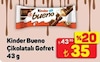 A101 18 Temmuz 2026 Kataloğu Kinder Bueno 43 gr Çikolata Kaplamalı Bar