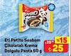 A101 18 Temmuz 2026 Kataloğu Eti Petito Sosbom Çikolatalı Pasta 50 gr