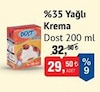 Bim 17 Ocak 2024 Kataloğu Dost %35 Yağlı Krema 200 ml