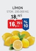 Bim 29 Şubat 2024 Kataloğu Limon kg