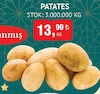 Bim 21 Mart 2024 Kataloğu Patates kg 