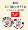 Bim 1 Mayıs 2024 Kataloğu Eti Sütlü ve Ballı Süt Burger 35 gr
