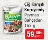 Bim 21 Mayıs 2024 Kataloğu Peyman 165 gr Çiğ Karışık Kuruyemiş