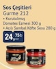 Bim 28 Mayıs 2024 Kataloğu Gurme 212 Sos Çeşitleri 300/280 g 
