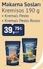 Bim 28 Mayıs 2024 Kataloğu Kremisos Makarna Sosları 190 g Kremalı Pesto/Kremalı Pesto Rosso 
