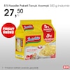 Bim 7 Haziran 2024 Kataloğu Indomie Tavuklu Hazır Noodle 5x70 gr