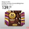 Bim 14 Haziran 2024 Kataloğu Magnum Mini Double Çikolata & Karadut Böğürtlen & Karamel 6'lı