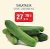 Bim 27 Haziran 2024 Kataloğu Salatalık Kg