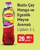 Bim 24 Temmuz 2024 Kataloğu Lipton Ice Tea Mango ve Egzotik Meyve 1 lt