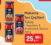 Bim 6 Ağustos 2024 Kataloğu Tukaş Arrabbiata Makarna Sosu 360 gr