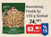 Bim 7 Eylül 2024 Kataloğu Simbat Kavrulmuş Fındık İçi 150 g 
