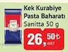Bim 24 Eylül 2024 Kataloğu Sanita Kek Kurabiye Pasta Baharatı 50 g 
