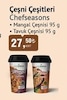 Bim 24 Eylül 2024 Kataloğu Chefseasons Çeşni Çeşitleri 95 g