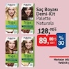 Bim 9 Ekim 2024 Kataloğu Palette Naturals Saç Boyası Demi-Kit