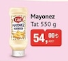 Bim 22 Ekim 2024 Kataloğu Tat 550 gr Mayonez