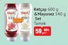 Bim 5 Kasım 2024 Kataloğu Tamek Ketçap 600 gr + Mayonez 540 gr