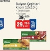 Bim 6 Kasım 2024 Kataloğu Knorr 12'li Tavuk Bulyon