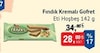 Bim 18 Aralık 2024 Kataloğu Eti Hoşbeş Fındık Kremalı Gofret 142 gr