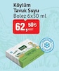 Bim 7 Ocak 2025 Kataloğu Bolez Köylüm Tavuk Suyu 6x50 ml