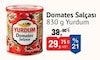 Bim 3 Ocak 2025 Kataloğu Yurdum Domates Salçası 830 g 