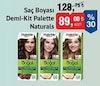 Bim 7 Mart 2025 Kataloğu Palette Naturals Saç Boyası Demi-Kit 