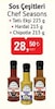 Bim 15 Nisan 2025 Kataloğu Chef Seasons Sos 215 g/225 g Çeşitleri
