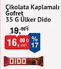Bim 22 Nisan 2025 Kataloğu Ülker Dido Çikolatalı Gofret 35 gr
