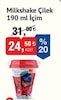 Bim 30 Mayıs 2025 Kataloğu İçim Milkshake 190 ml