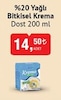 Bim 10 Haziran 2025 Kataloğu Dost %20 Yağlı Bitkisel Krema 200 ml