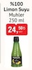 Bim 22 Temmuz 2025 Kataloğu Muhler %100 Limon Suyu 250 ml 