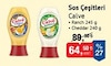 Bim 19 Temmuz 2025 Kataloğu Calve Ranch Sos 245 gr
