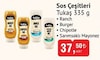 Bim 19 Ağustos 2025 Kataloğu Tukaş 335 gr Ranch Sos