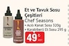 Bim 19 Ağustos 2025 Kataloğu Chef Seasons Et ve Tavuk Sosu Çeşitleri 320/295 g 