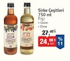 Bim 23 Ağustos 2025 Kataloğu Fıçı Üzüm/Elma Sirke Çeşitleri 750 ml 