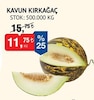 Bim 12 Eylül 2025 Kataloğu Kavun Kırkağaç kg 
