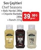Bim 7 Ekim 2025 Kataloğu Chef Seasons Sos Çeşitleri 280 g/255 g
