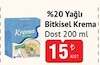 Bim 28 Ekim 2025 Kataloğu Dost %20 Yağlı Bitkisel Krema 200 ml