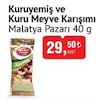 Bim 28 Ekim 2025 Kataloğu Malatya Pazarı Kuruyemiş ve Kuru Meyve Karışımı 40 g